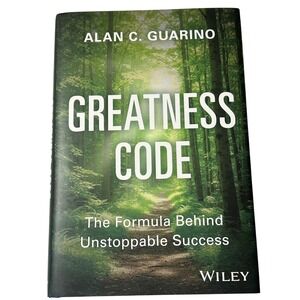 Greatness Code Alan C Guarino Wiley Hardcover Business Leadership Success Book